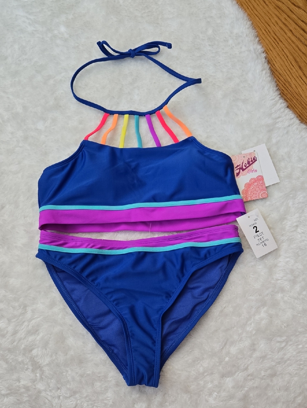 Hobie Bikini Set, Girls Size 16, New With Tags